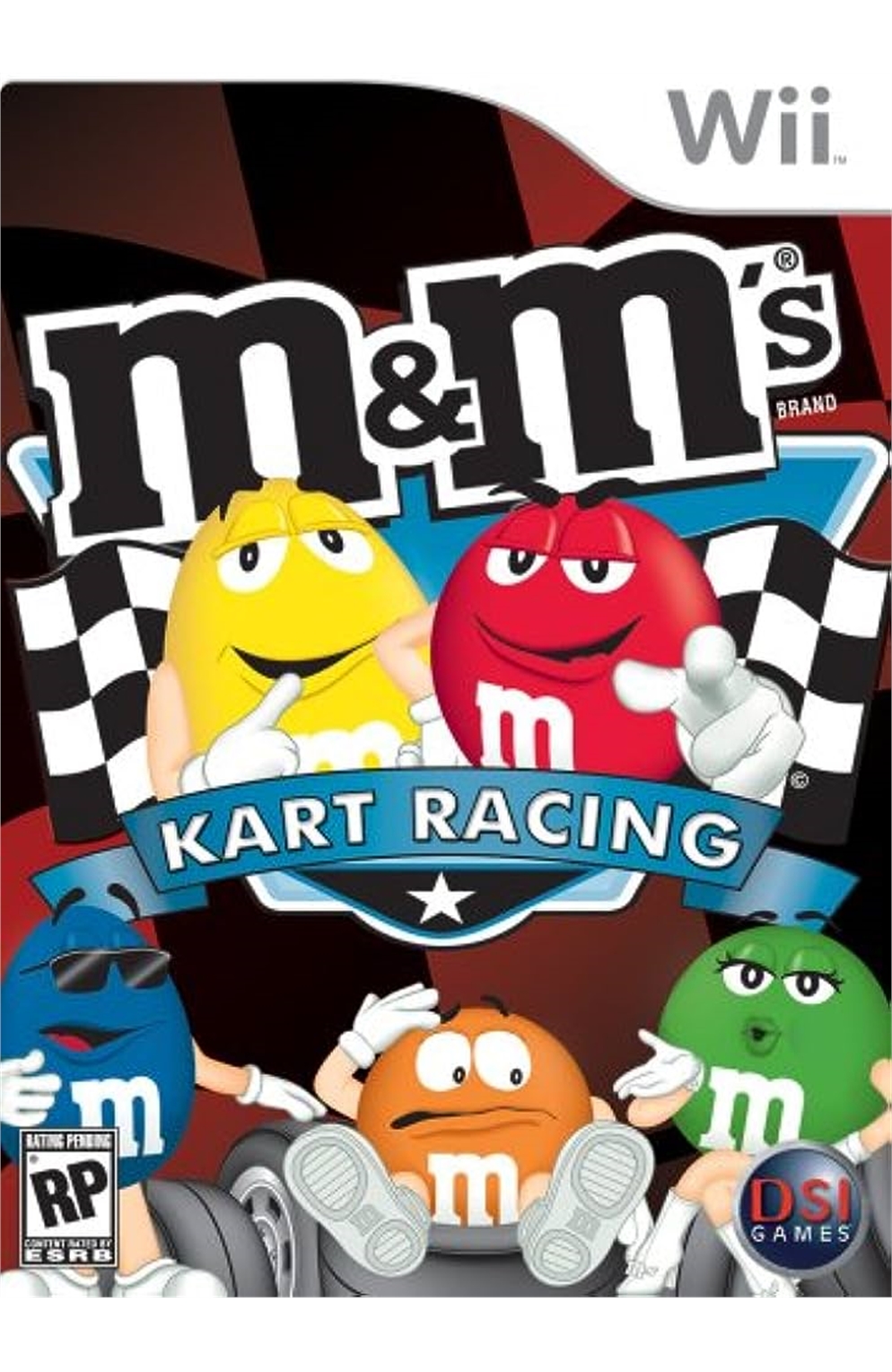 Nintendo Wii M&M's Kart Racing