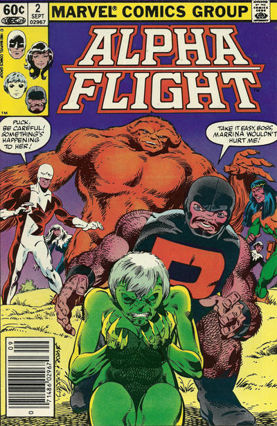 Alpha Flight #2 [Newsstand]-Very Good