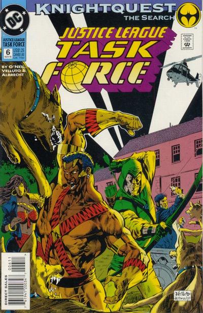 Justice League Task Force #6-Fine (5.5 – 7)