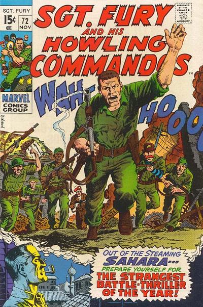 Sgt. Fury #72-Very Fine (7.5 – 9)