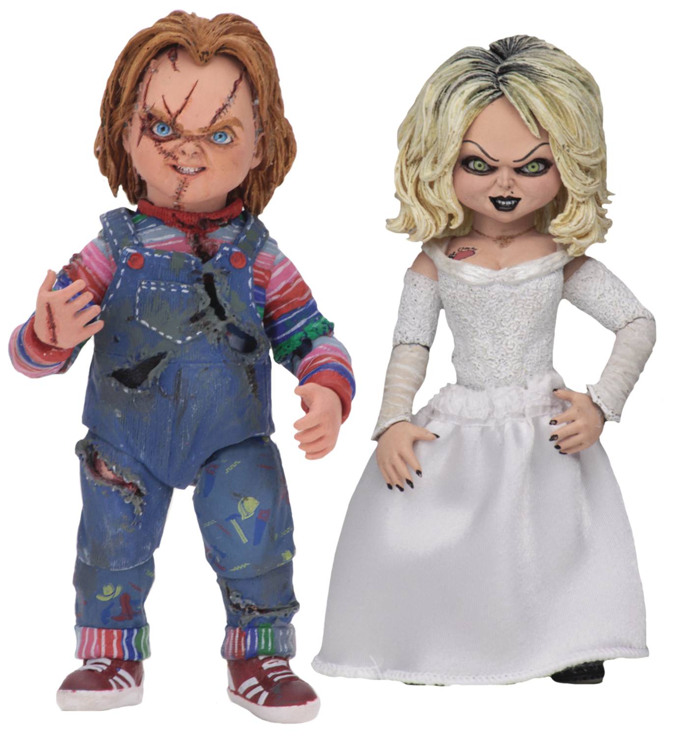 Bride of Chucky Ultimate Chucky & Tiffany 7 Inch Scale Action Figure 2pk