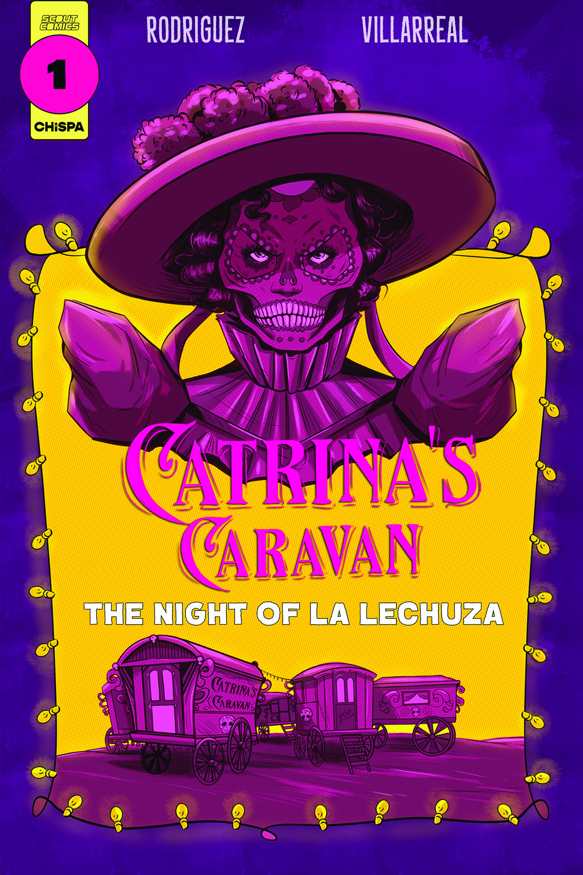 Catrina's Caravan #1 Cover A Yazmin Flores Montanez
