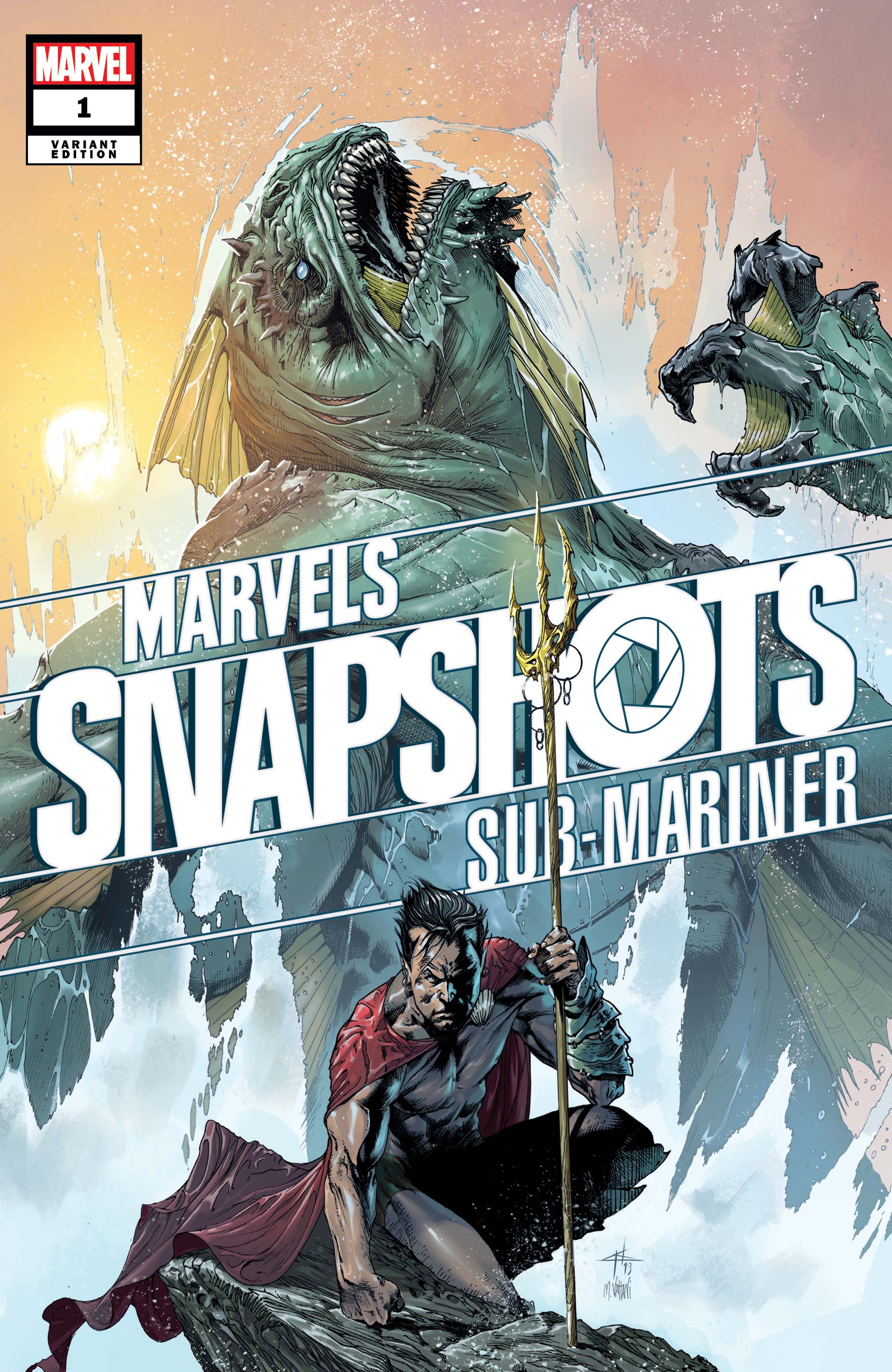 Sub-Mariner Marvels Snapshot #1 Dellotto Variant