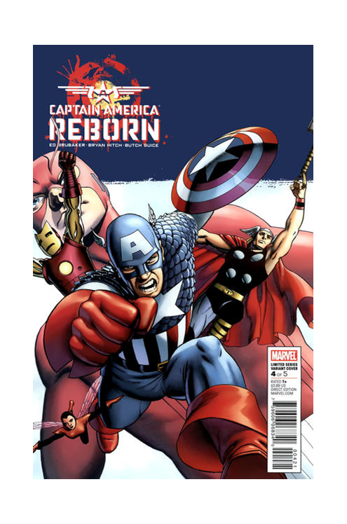 Captain America Reborn #4 Cassaday Variant