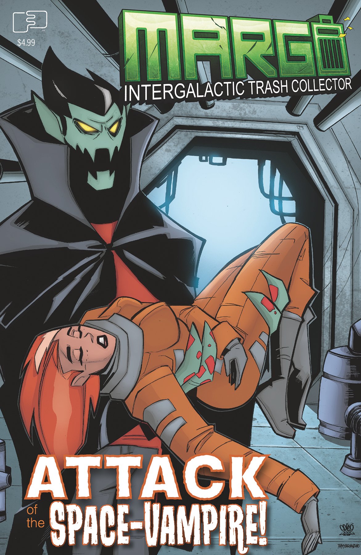 Margo Interg Trash Collector Attack Space Vampire #1 Trom Cover