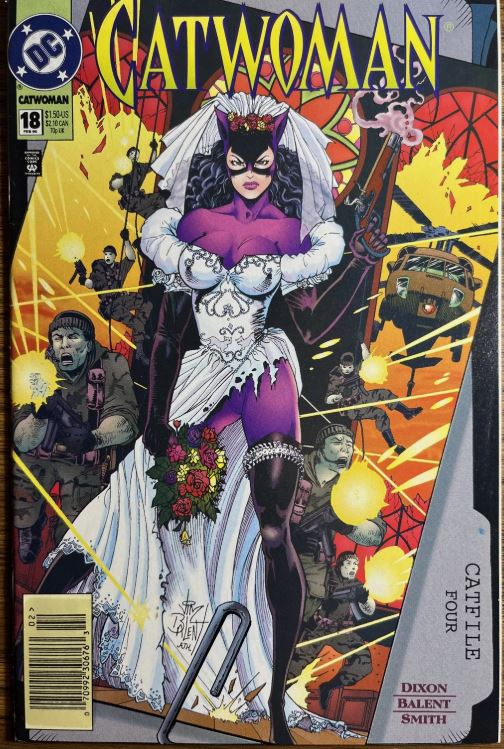 Catwoman #18 [Newsstand]-Good (1.8 – 3)