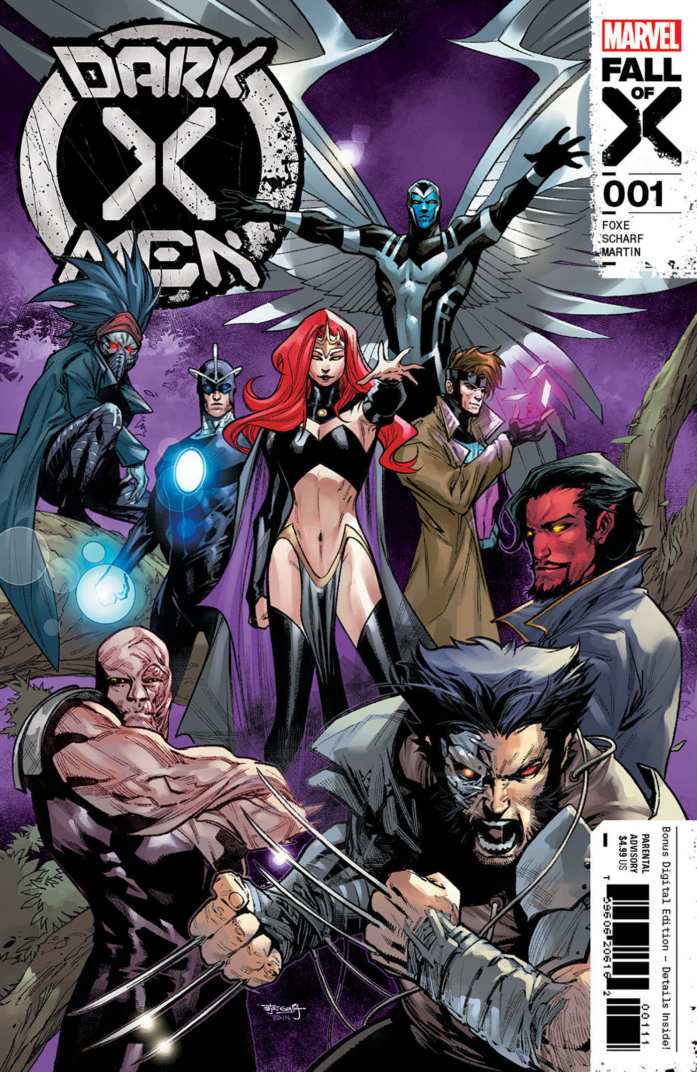 Dark X-Men #1 2nd Printing Stephen Segovia Variant (Of 5)