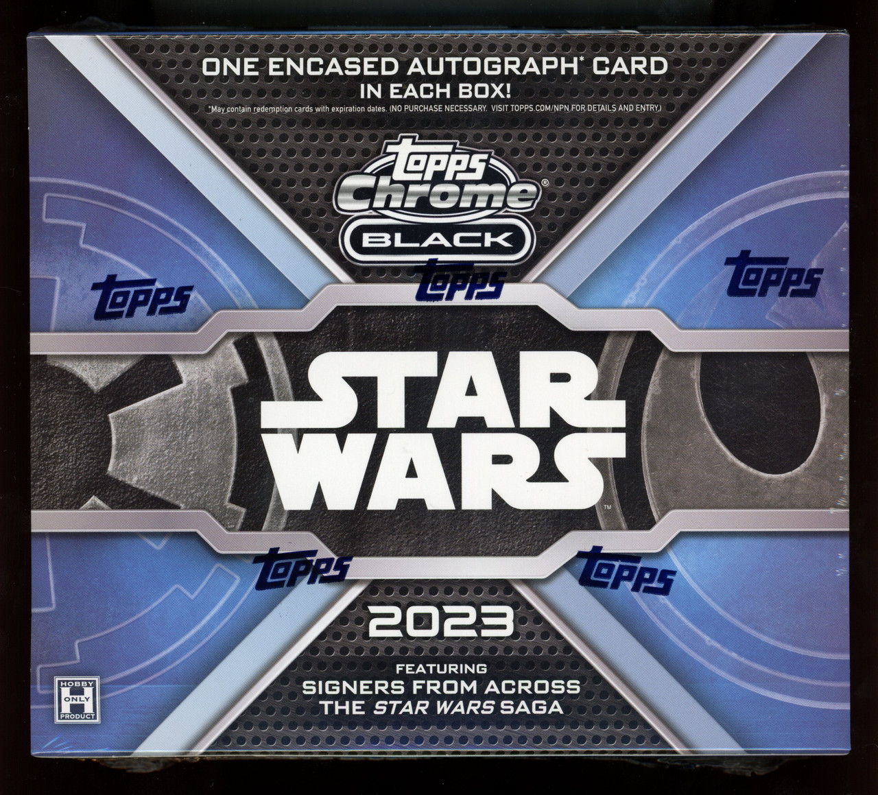 Topps 2023 Star Wars Chrome Black Trading Cards Box