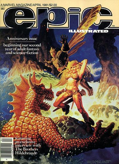 Epic Illustrated #5-Very Fine (7.5 – 9)