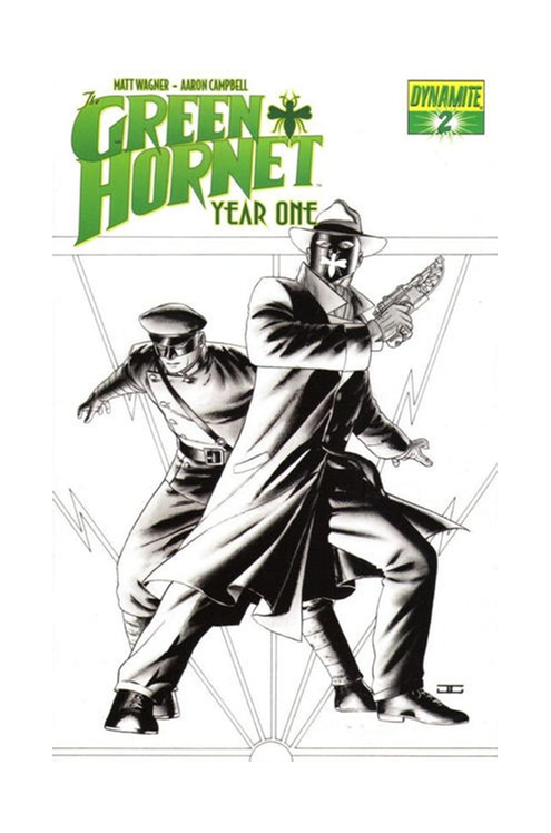 Green Hornet Year One #2 25-Copy Cassaday Black & White Incentive
