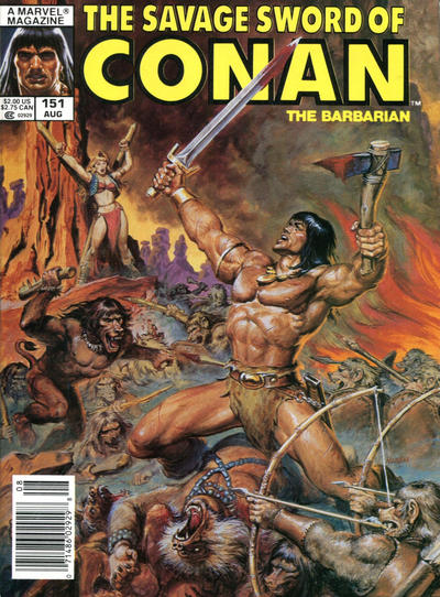 The Savage Sword of Conan #151