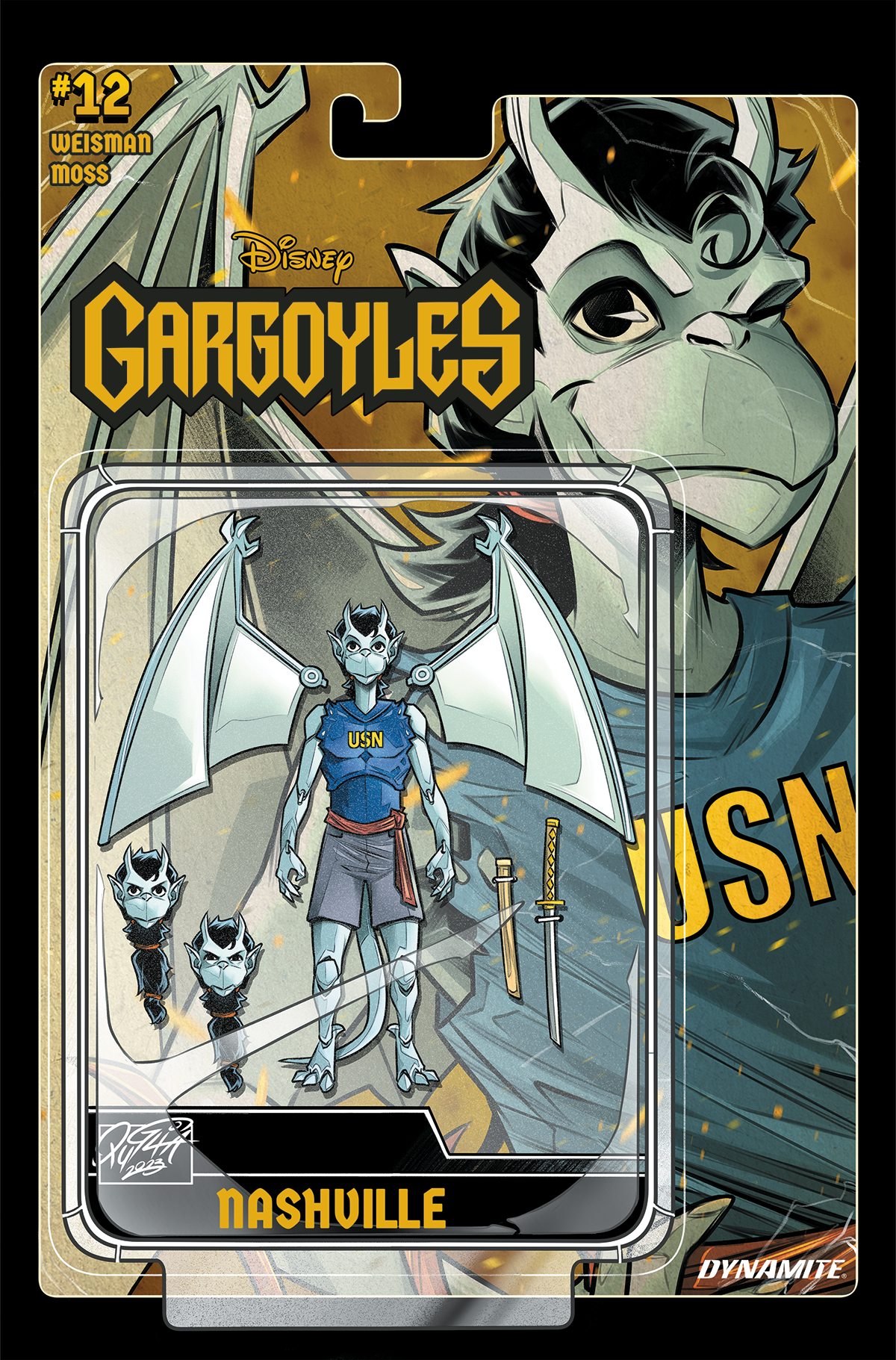 Gargoyles #12 Cover F Action Figure