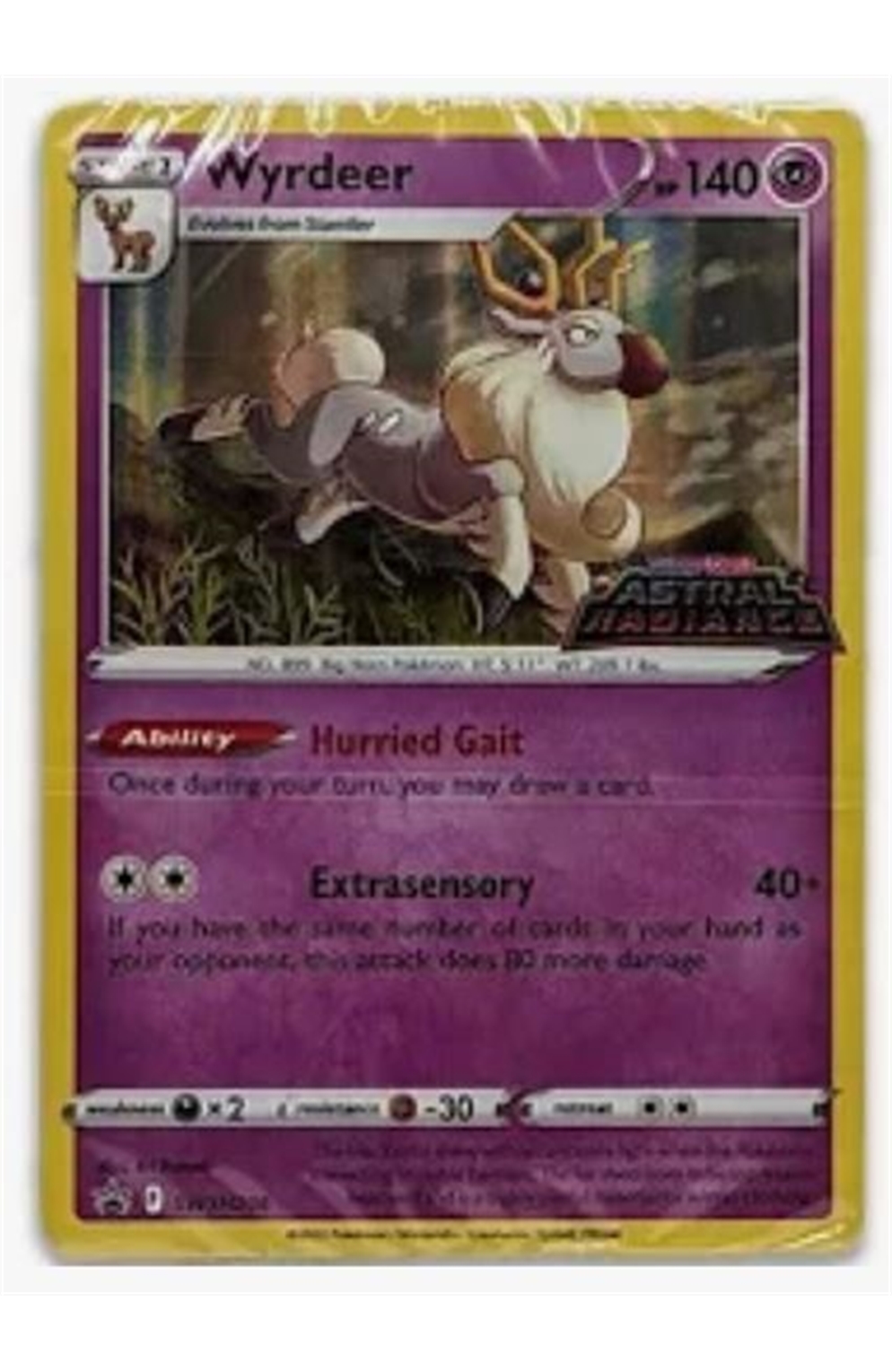 Pokemon Tcg: S&S Astral Radiance Build & Battle Evolution Deck - Wyrdeer