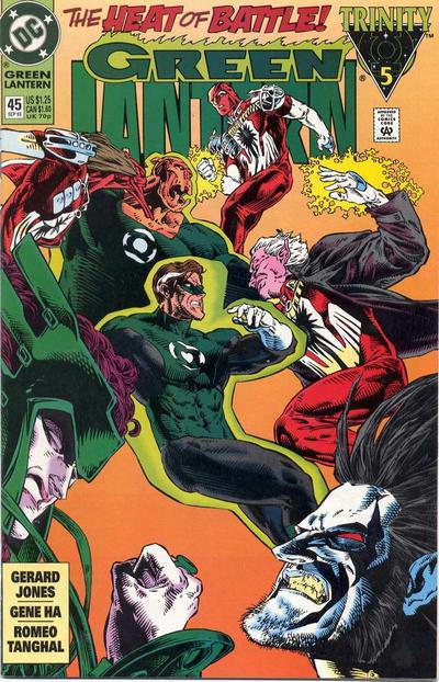 Green Lantern #45 (1990) [Direct]-Fine (5.5 – 7)