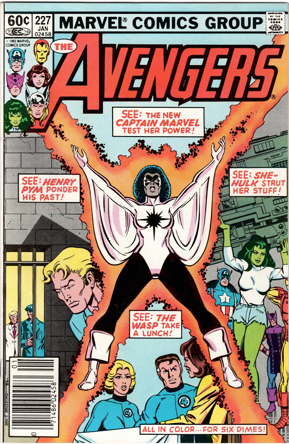Avengers #227 Newsstand Variant