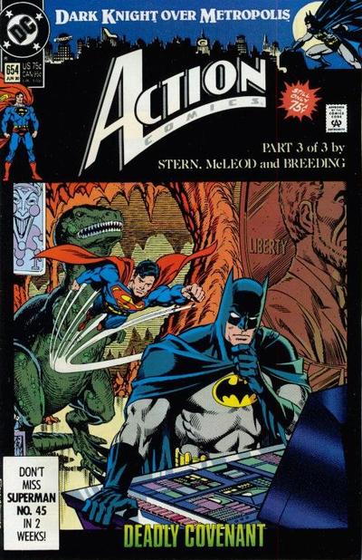 Action Comics #654 [Direct]-Very Good (3.5 – 5)