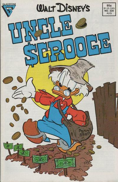 Walt Disney's Uncle Scrooge #220 [Direct]-Near Mint (9.2 - 9.8)