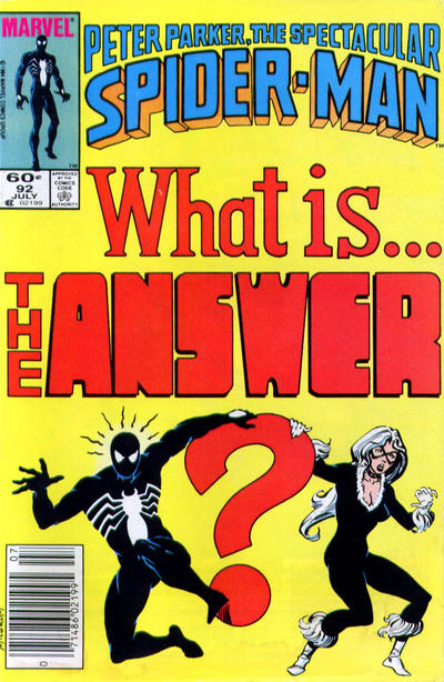 The Spectacular Spider-Man #92 [Newsstand](1976)-Very Fine (7.5 – 9)