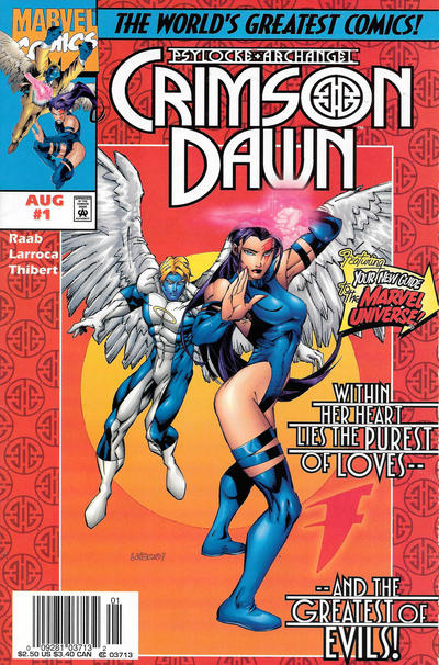 Psylocke & Archangel Crimson Dawn #1 [Newsstand]-Fine