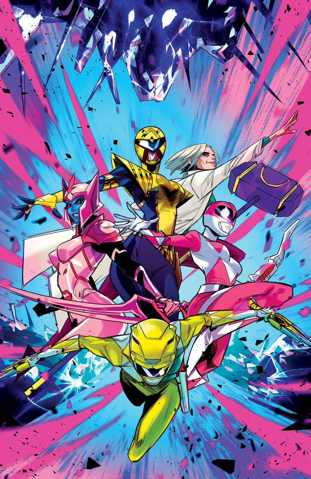 Mighty Morphin #15 Cover D 1 for 15 Incentive Carlini