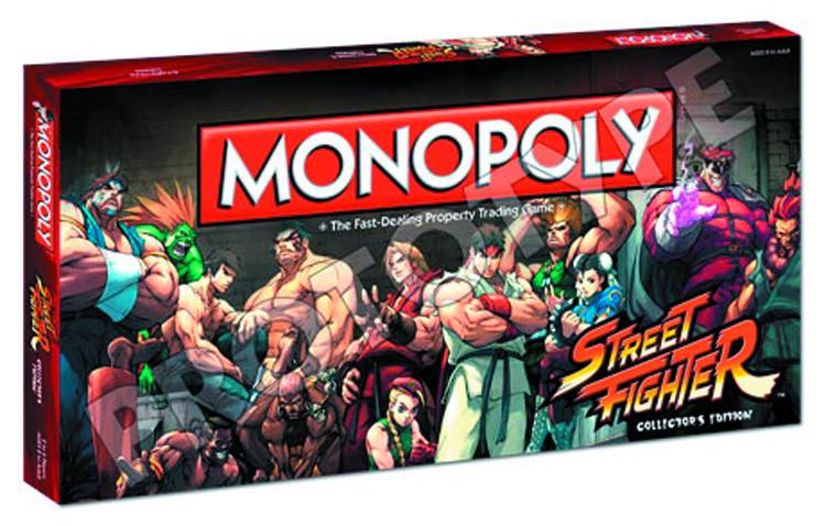 Street Fighter Monopoly