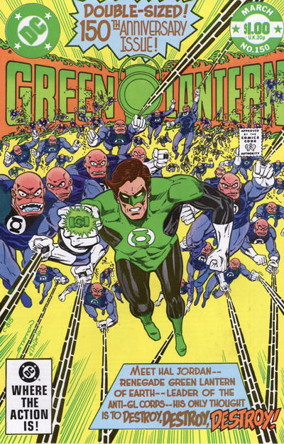 Green Lantern #150 [Direct]-Fine (5.5 – 7)