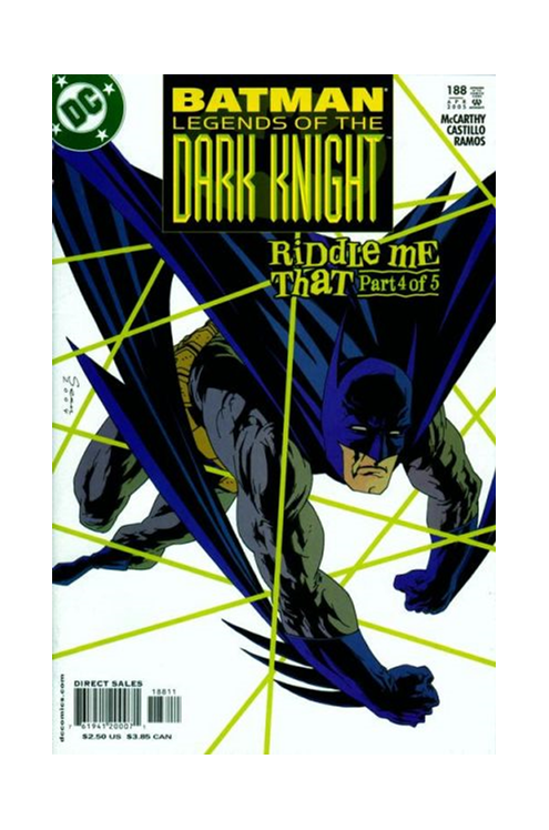 Batman Legends of the Dark Knight #188 (1989)