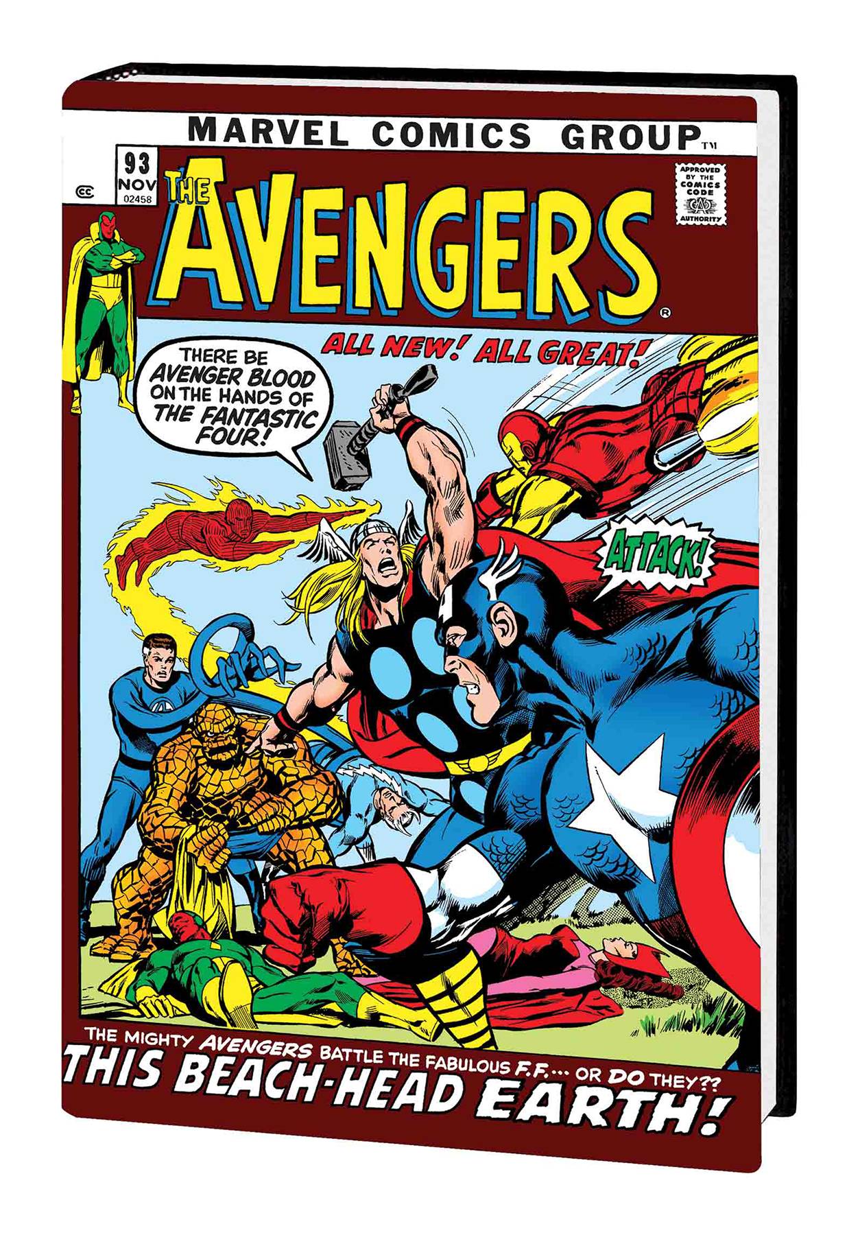 Avengers Omnibus Hardcover Volume 4 Arthur Adams Variant