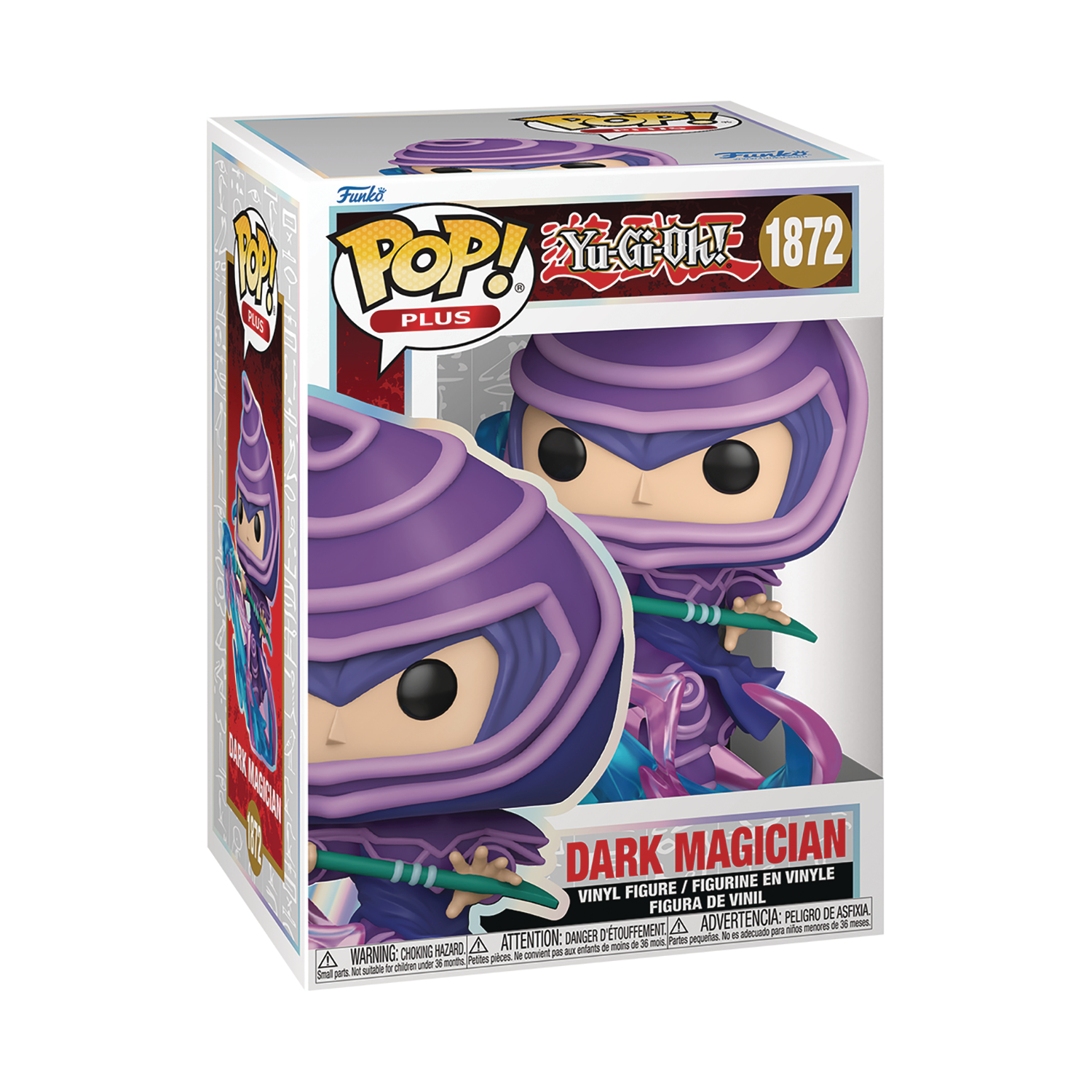 Yu-Gi-Oh! Dark Magician (Attack) Funko Pop Vinyl Figure Plus #1872