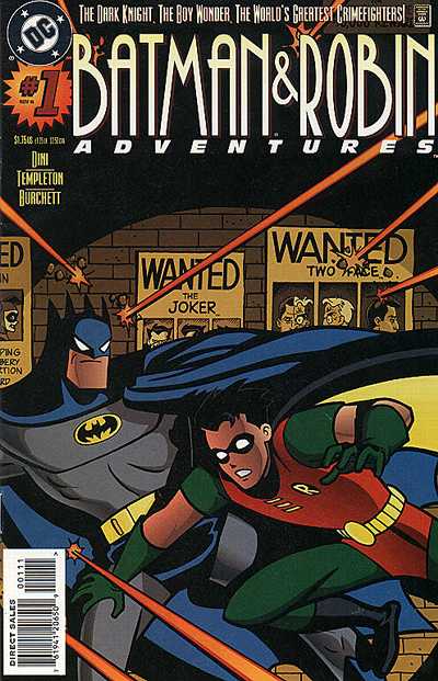 The Batman And Robin Adventures #1 [Direct Sales]-Near Mint (9.2 - 9.8)