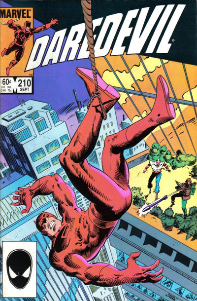 Daredevil #210 [Direct]-Fine (5.5 – 7)