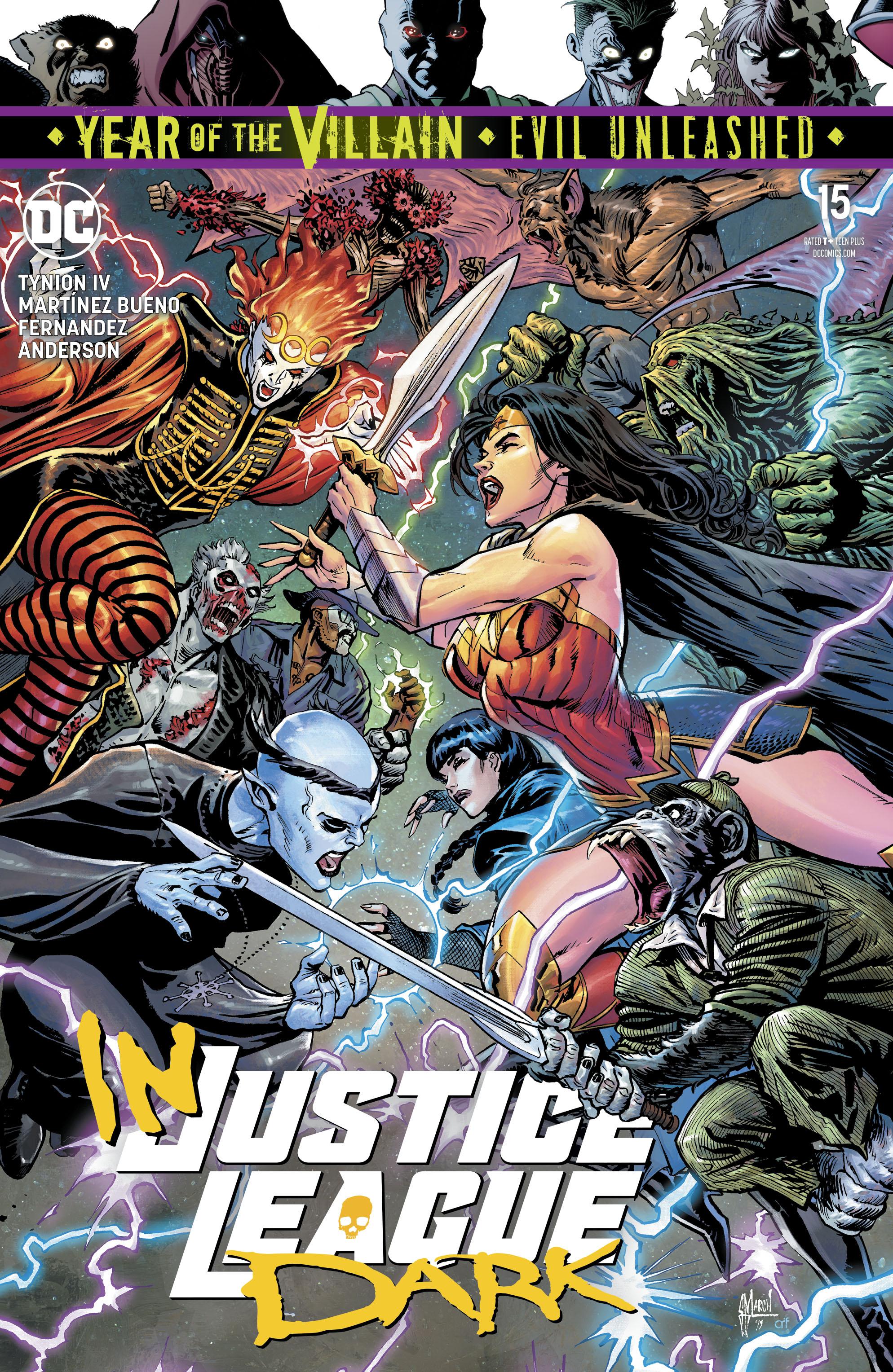 Justice League Dark #15 Year of the Villain Evil Unleashed (2018)