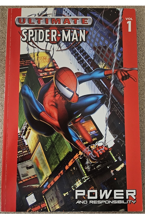 Ultimate Spider-Man Volume 1 Power Graphic Novel (Marvel 2005) Used - Very Good