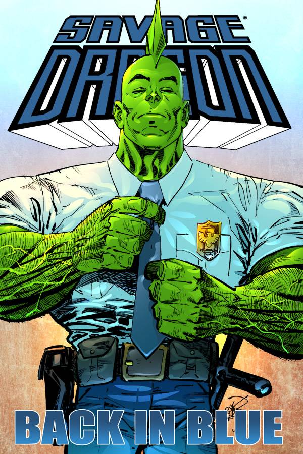 Savage Dragon Back In Blue Graphic Novel