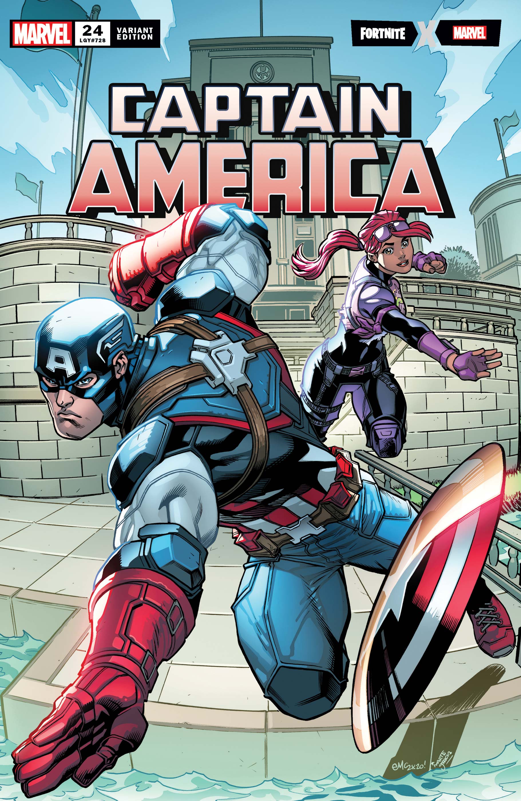 Captain America #24 Mcguinness Fortnite Variant (2018)