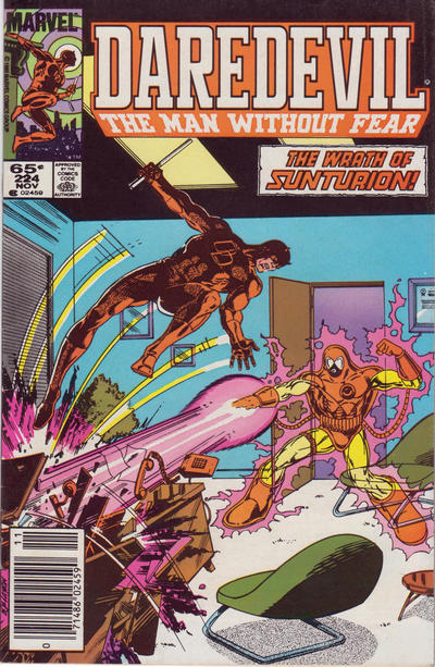 Daredevil #224 [Newsstand]-Very Fine 