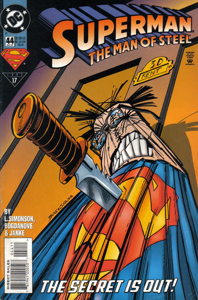 Superman: The Man of Steel #44 [Direct Sales]-Very Fine (7.5 – 9)