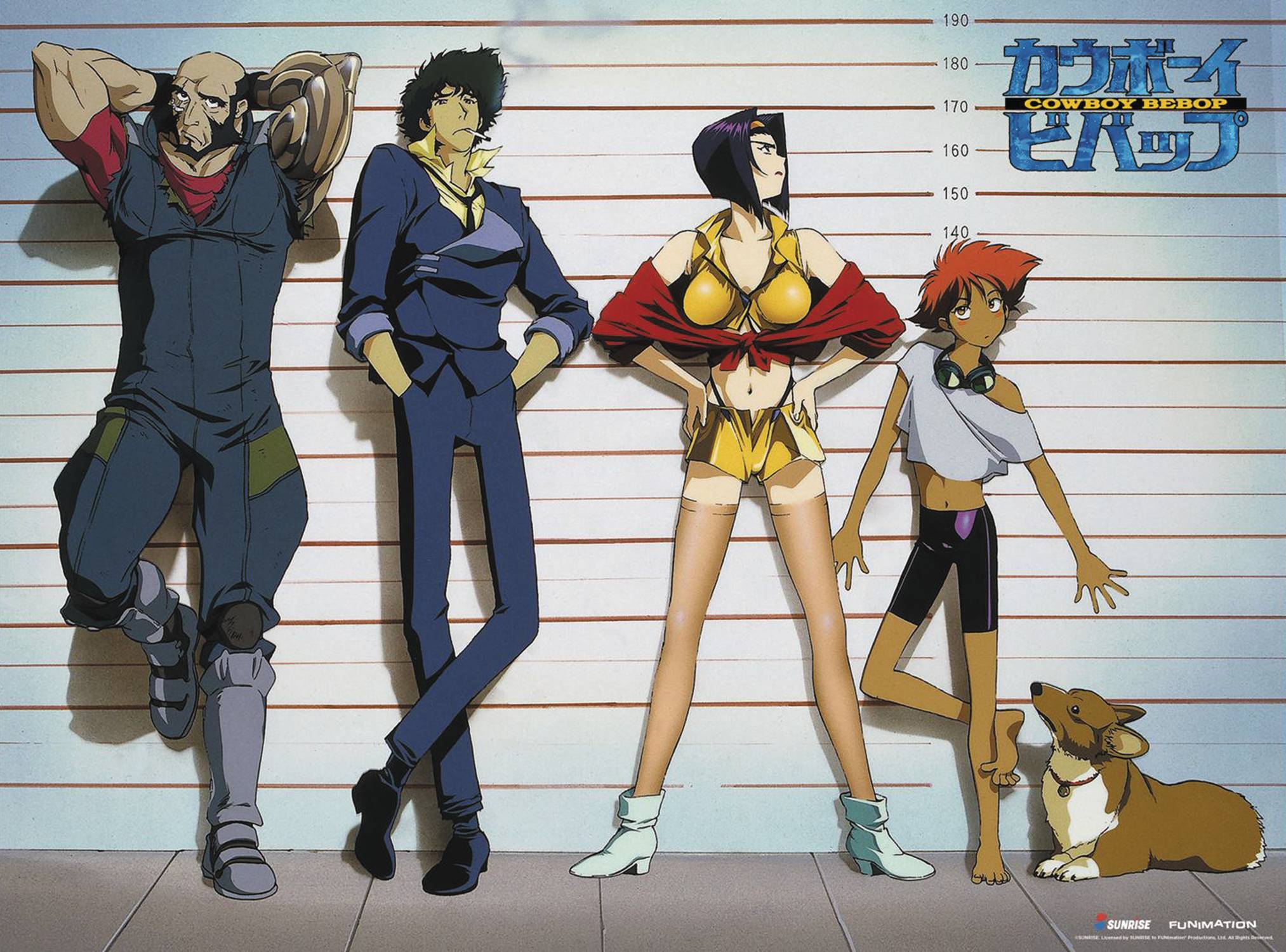 Cowboy Bebop Lineup Art Print