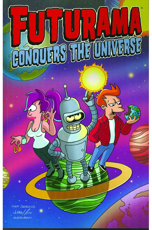 Futurama Graphic Novel Volume 4 Conquers The Universe