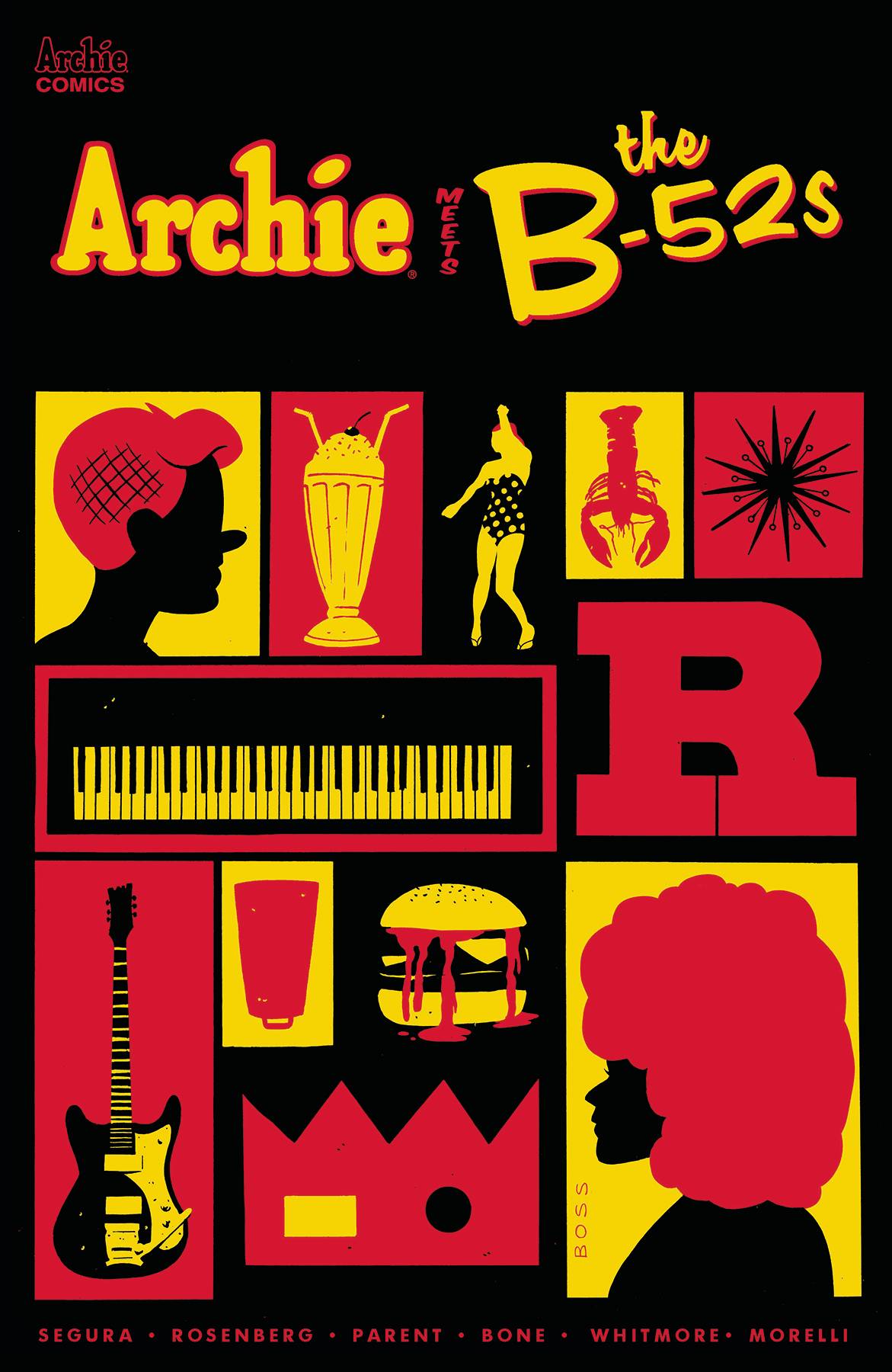 Archie Meets B-52s #1 Cover C Boss