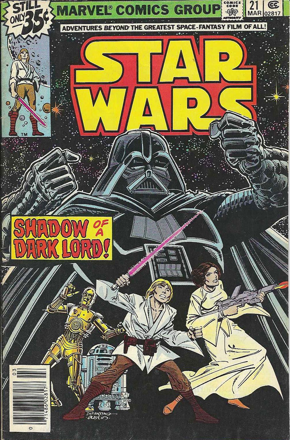 Star Wars #21 Vg/F 