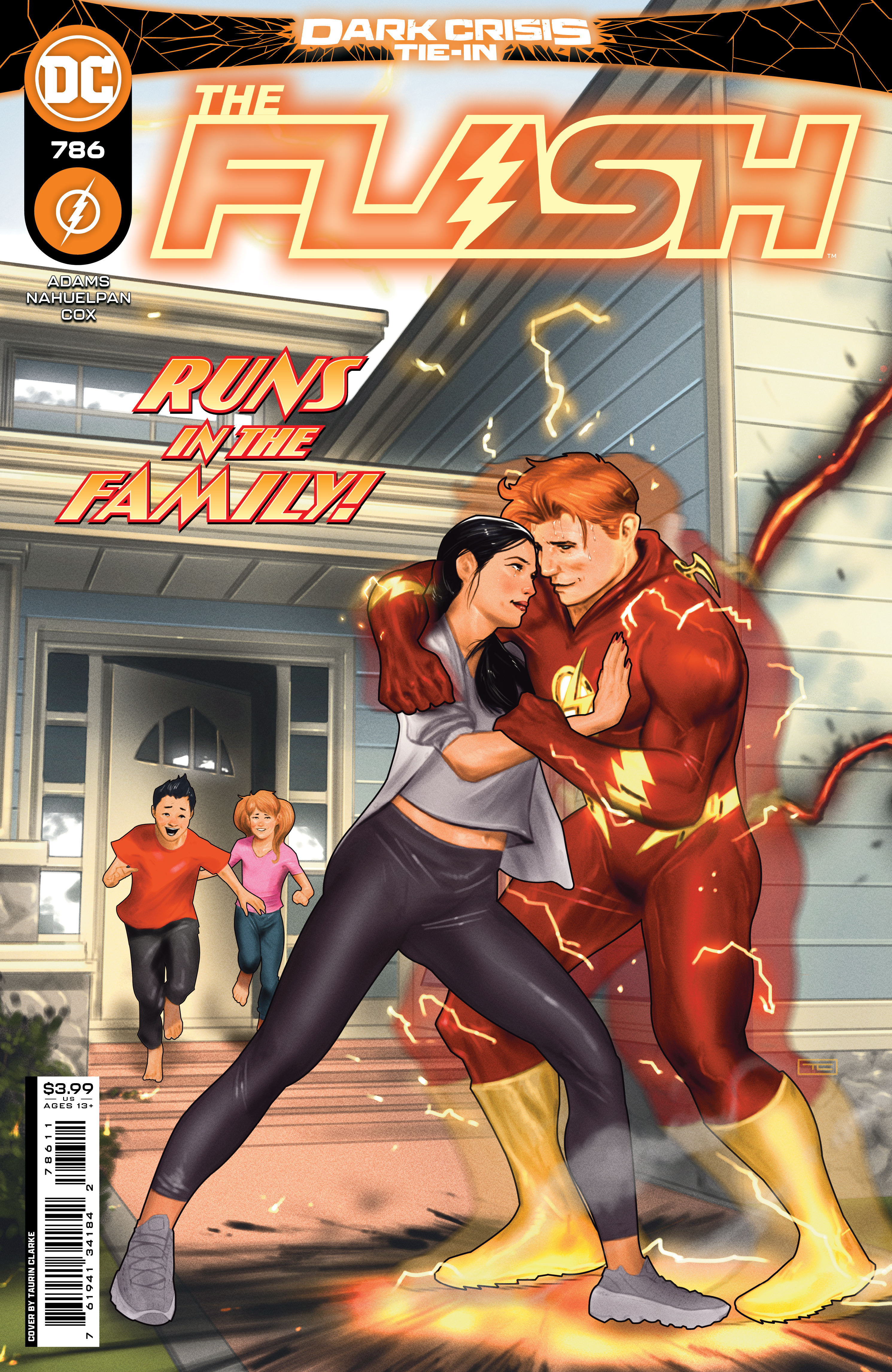 Flash #786 Cover A Taurin Clarke (Dark Crisis) (2016)