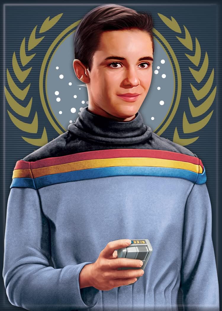 Star Trek The Next Generation Wesley Crusher Photo Magnet