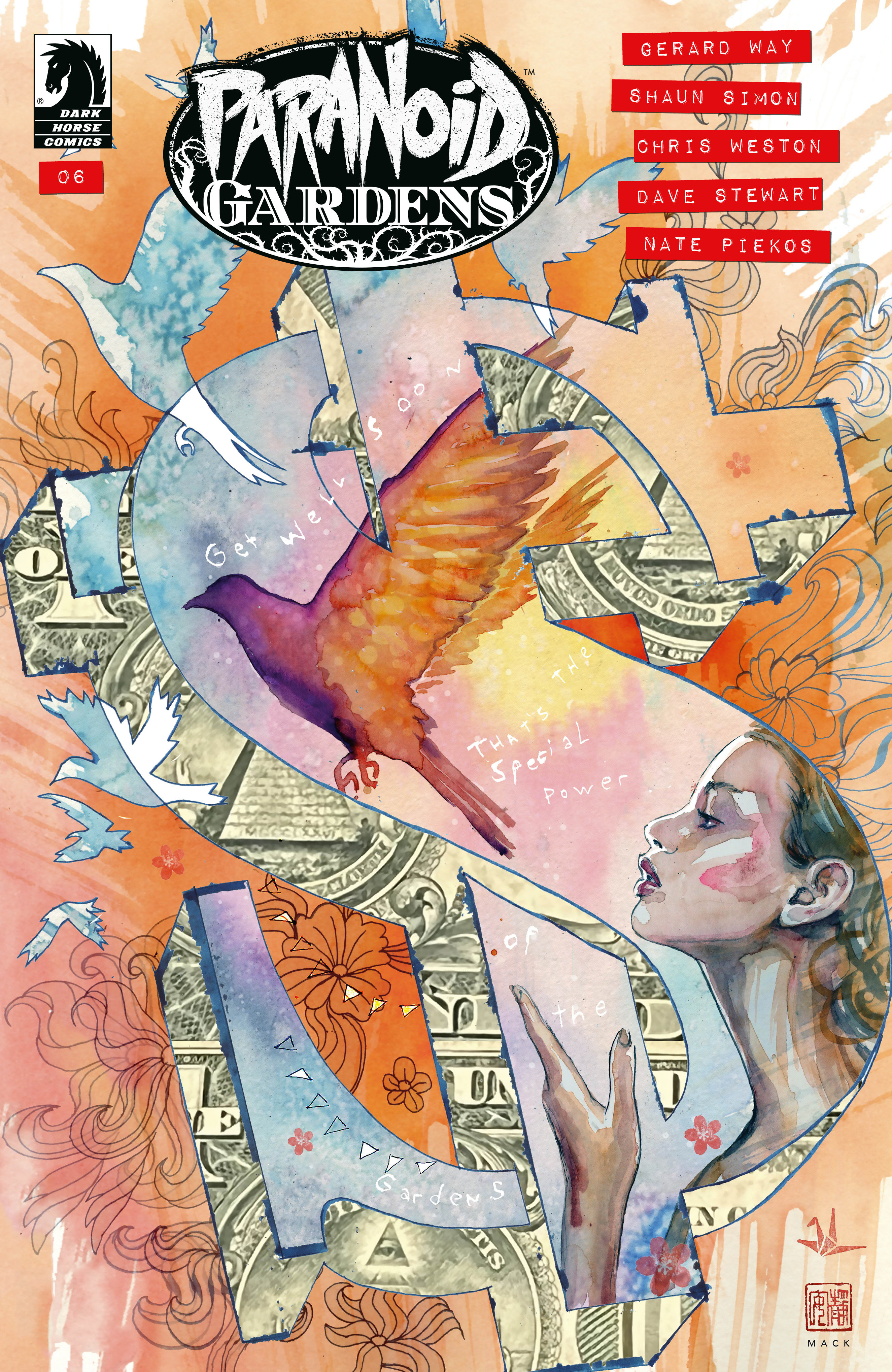 Paranoid Gardens #6 Cover B (David Mack)