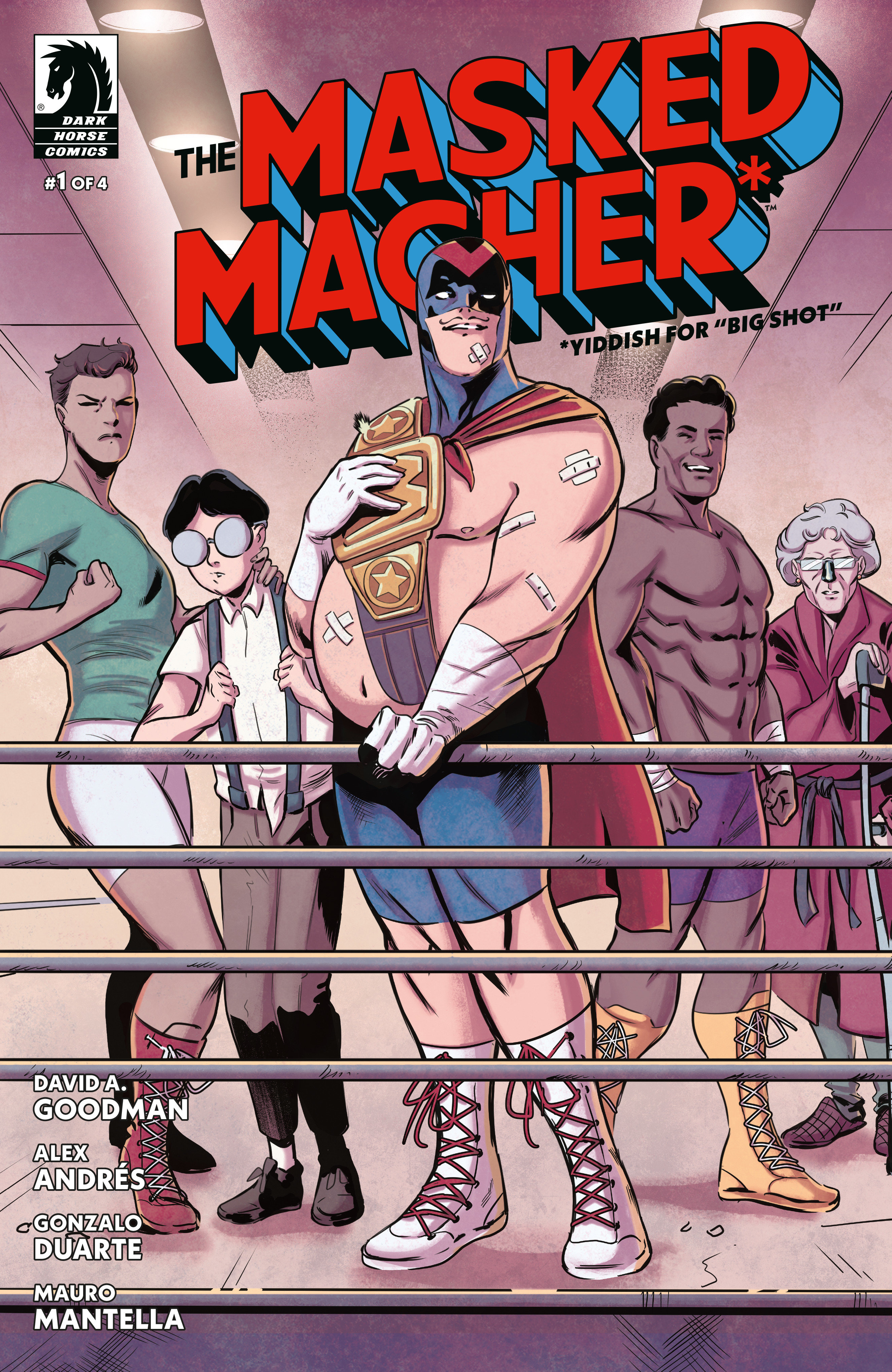 Masked Macher #1 Cover A (Alex Andrés)