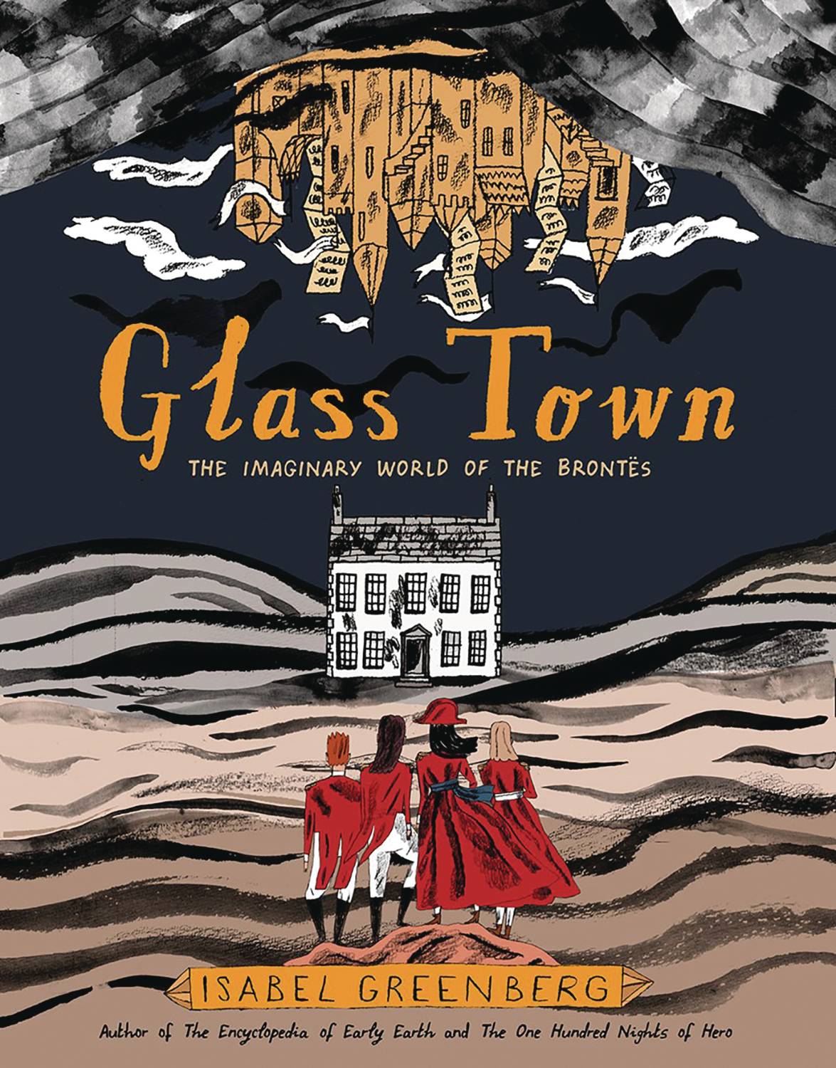 Glass Town Imaginary World of Brontes Hardcover Graphic Novel