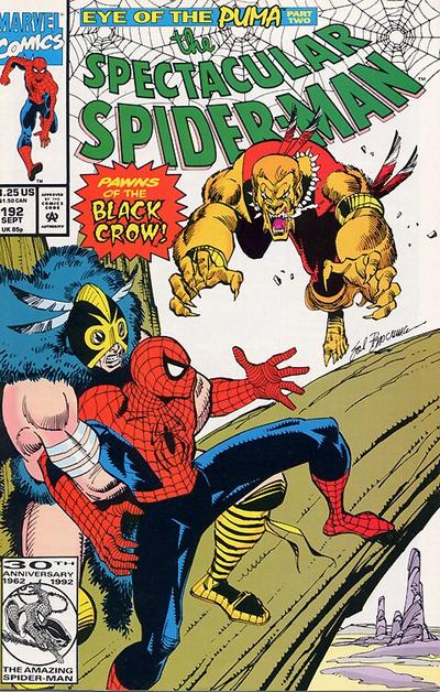 The Spectacular Spider-Man #192 [Direct]-Very Fine/Excellent -7.5