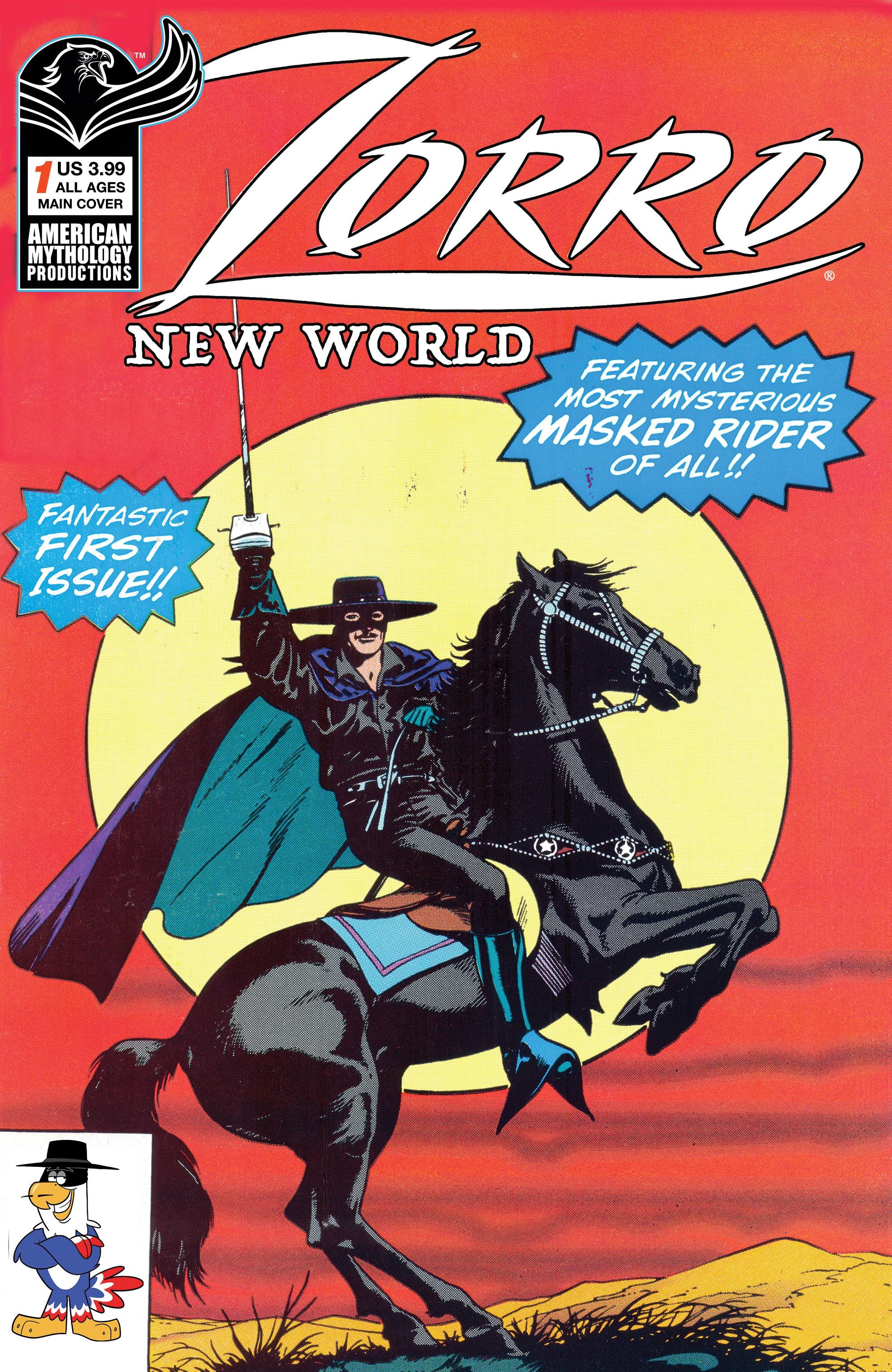 Zorro New World #1 Cover A Capaldi
