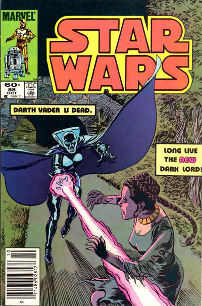 Star Wars #88 [Newsstand]-Very Good (3.5 – 5) [1St App. of Lumiya, Dark Lady of The Sith]