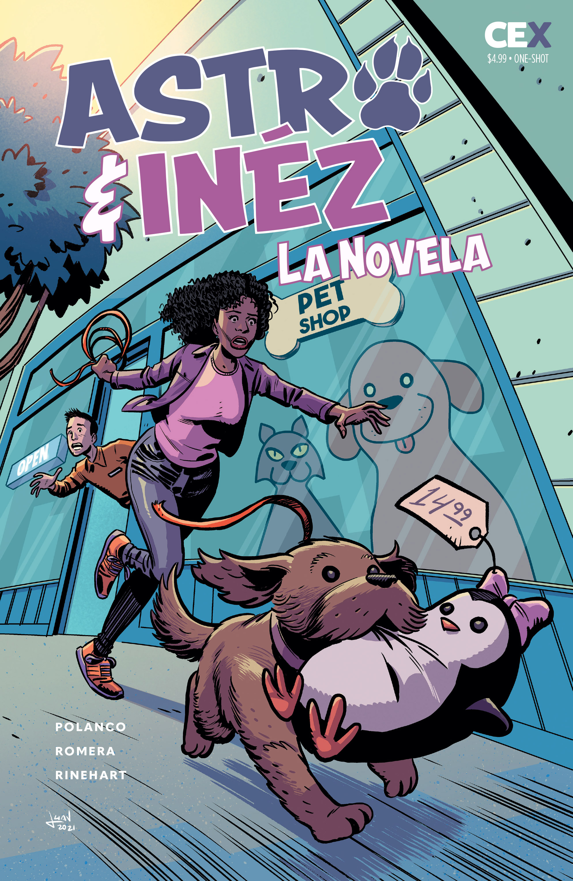 Astro And Inez La Novela (One Shot) Cover A Juan Romera